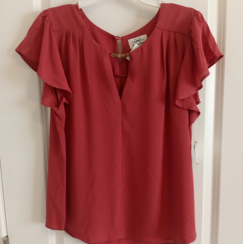 Tan Blouse